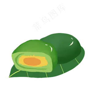 农历清明绿色青团