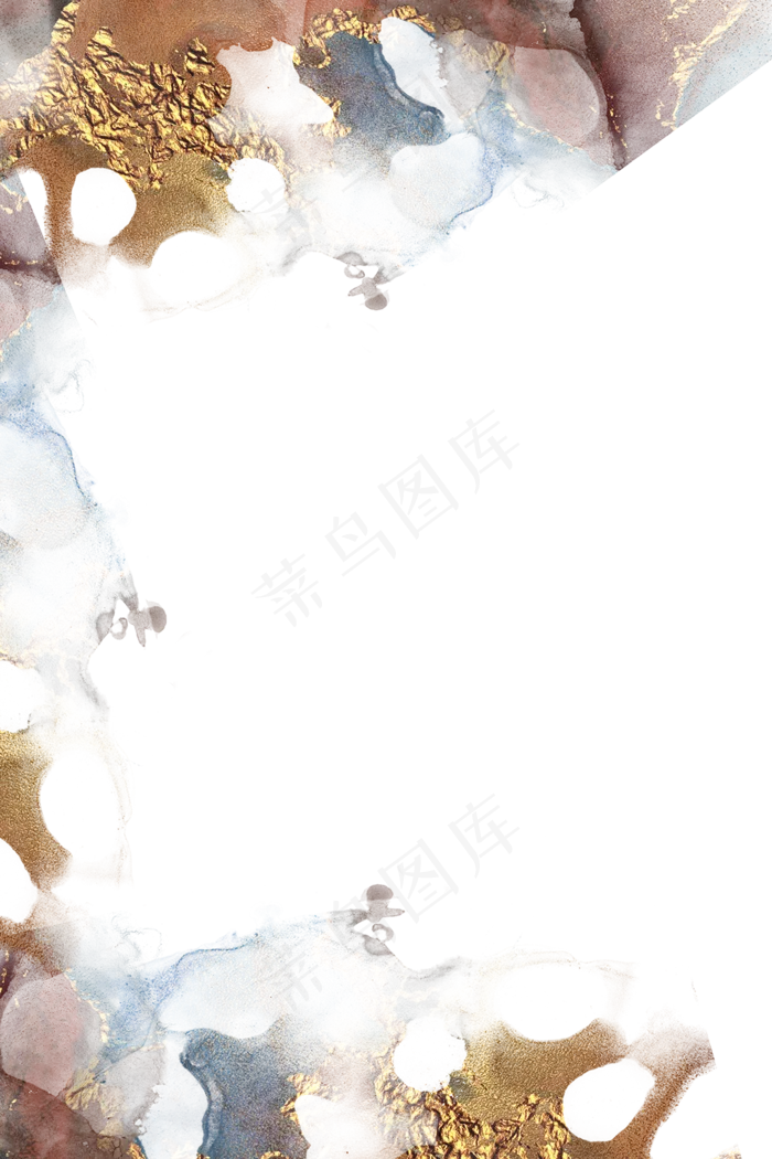 水彩金箔(1024X1536(DPI:150))psd模版下载