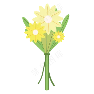 鲜花瓶插花花朵