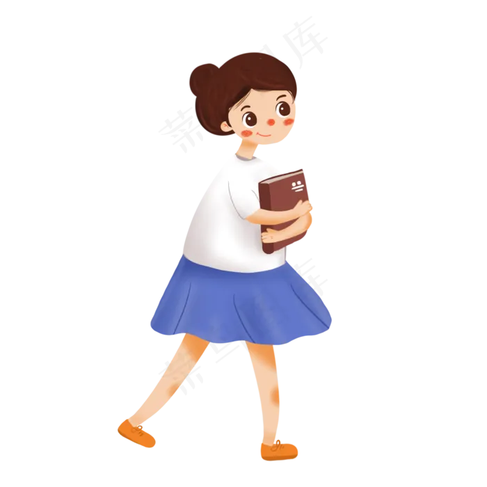 卡通教师节学生人物(2000X2000(DPI:132))psd模版下载