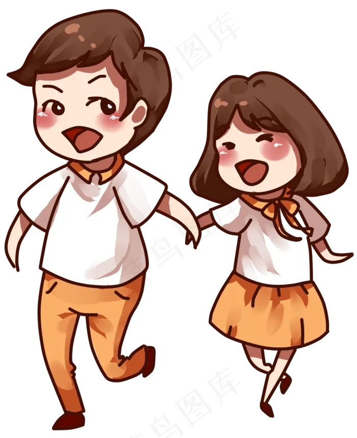 520情人节情侣牵手奔跑(3507X4300(DPI:300))psd模版下载