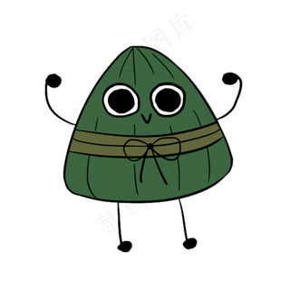 端午节卡通粽子图标