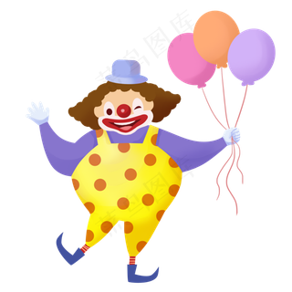 愚人节搞怪小丑