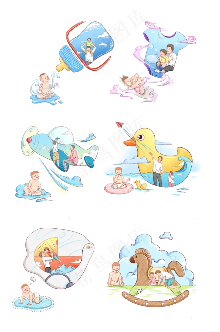 父亲节感恩亲情温馨(2000X3020(DPI:300))psd模版下载