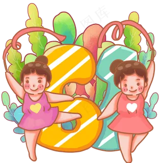 跳舞丝带学跳舞的孩子