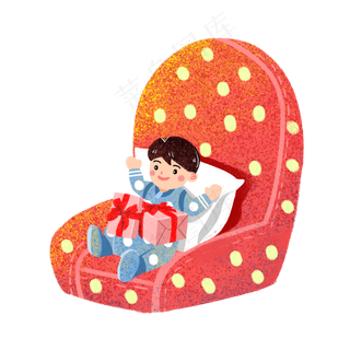 儿童节小婴儿礼物素材