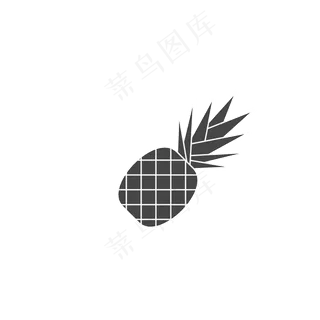 卡通菠萝水果免抠图