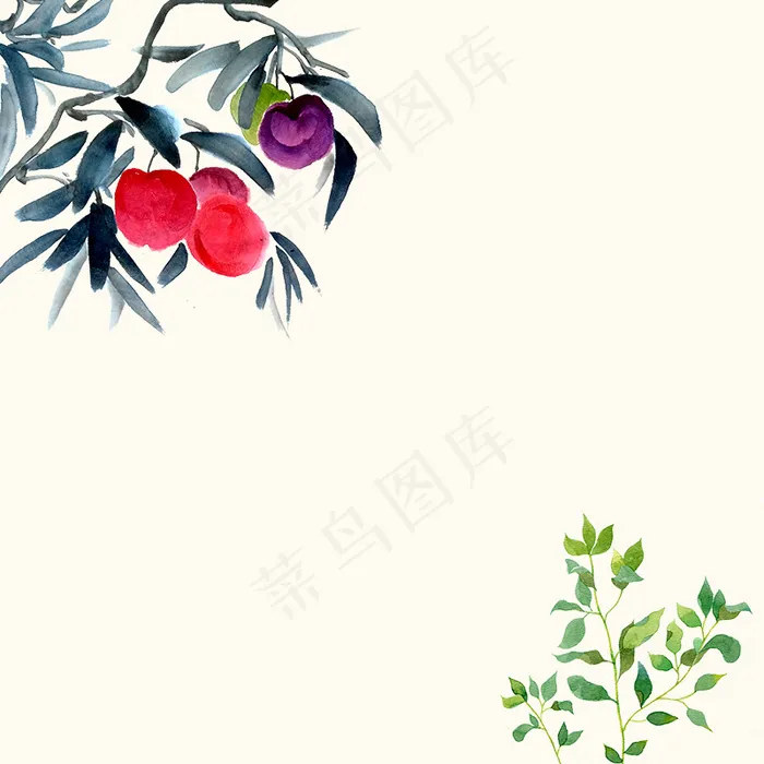 美味新鲜水果主图(800*800px 	        )psd模版下载