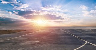 创意机场路面跑道