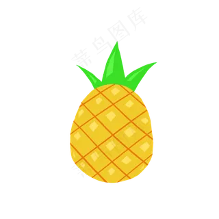 夏日清凉消暑菠萝