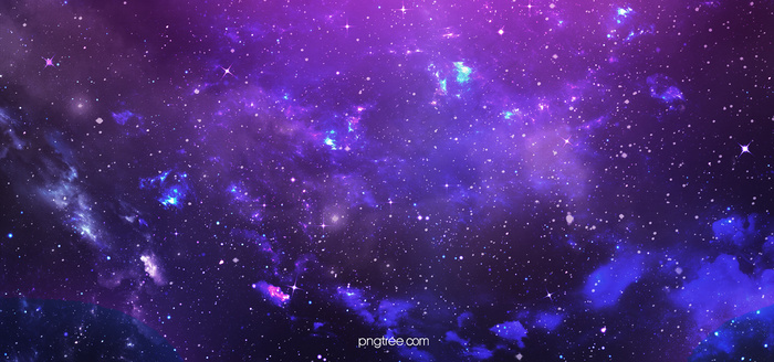 紫色系创意质感星空背景