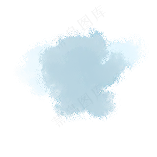 墨绿色叶子形状泼墨