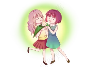 端午节好闺蜜一起吃粽子