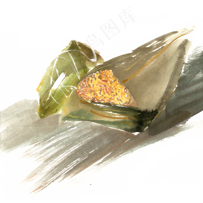 端午节剥开的粽子(4724X4724(DPI:300))psd模版下载