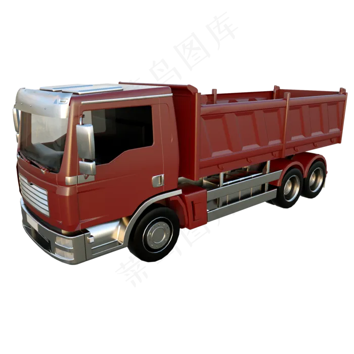 工程渣土车,免抠元素(2000*2000px 300 dpi )