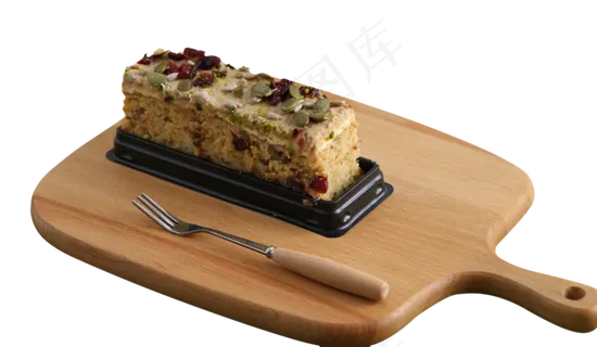 案板上的点心饼干叉子,免抠元素