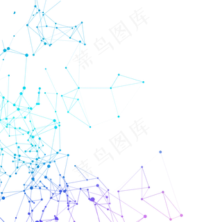 点线结构三角元素,免抠元素