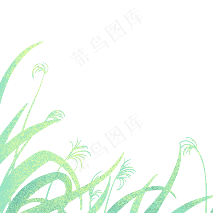 卡通植物绿叶下载