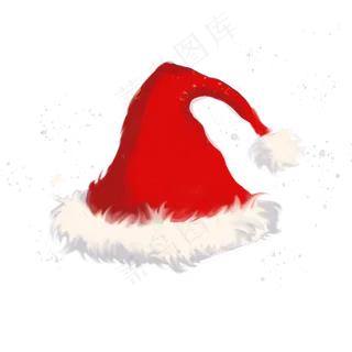圣诞帽礼物圣诞装饰,免抠元素