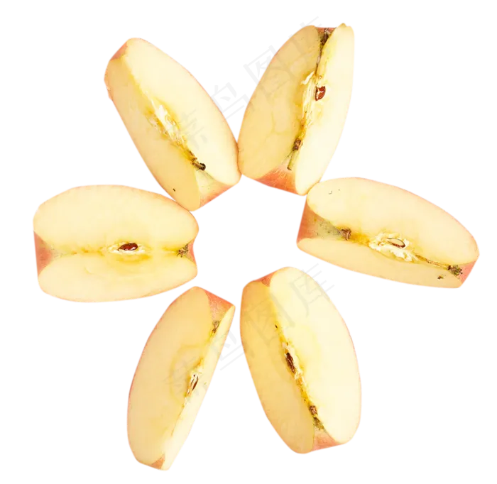 苹果切片(1500X1462(DPI:300))psd模版下载