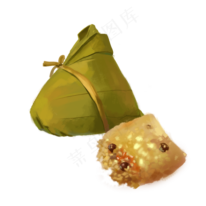 美味枣糕粽子(2000X2000(DPI:300))psd模版下载