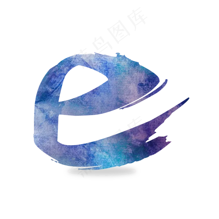 水彩英文艺术字母(2000X2000(DPI:300))psd模版下载