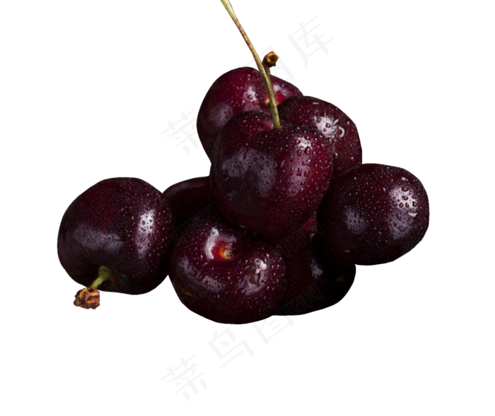 美味新鲜酸甜可口的樱桃