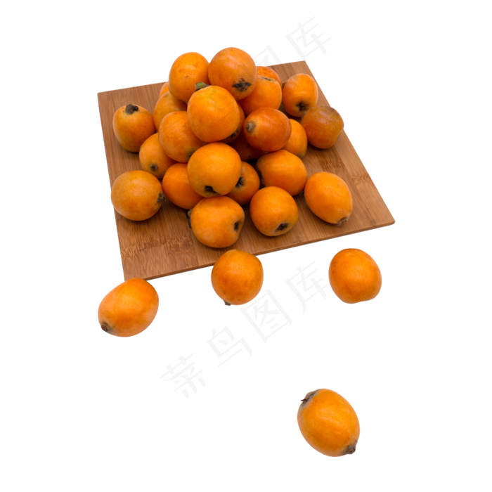 枇杷摆盘(2000*2000px 300 dpi )