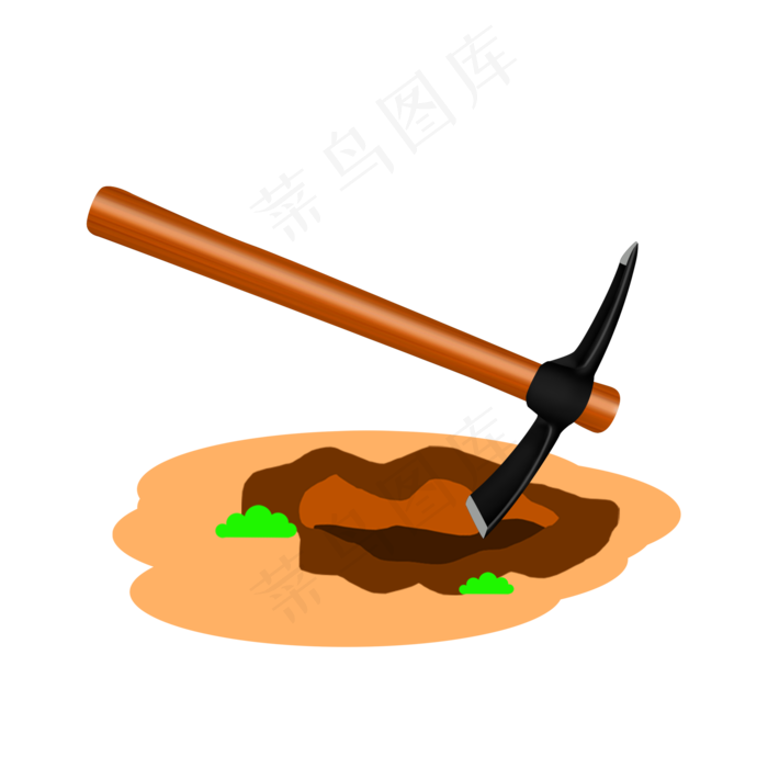 矢量手绘劳动节装饰