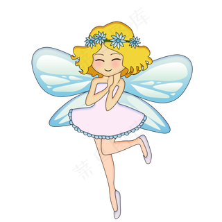 卡通花仙子png素材