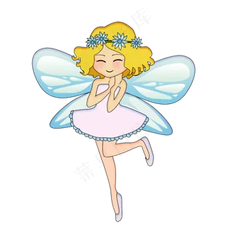 卡通花仙子png素材