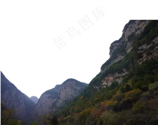 自然风景山峰,免抠元素