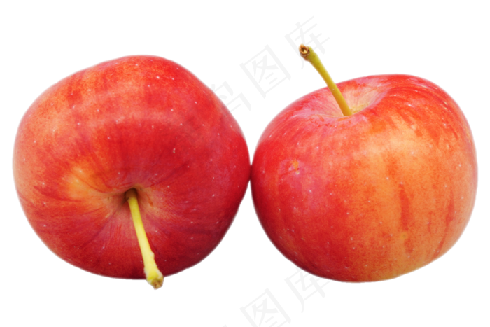两个富士苹果