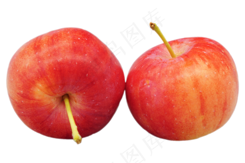 两个富士苹果