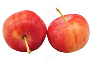 两个富士苹果