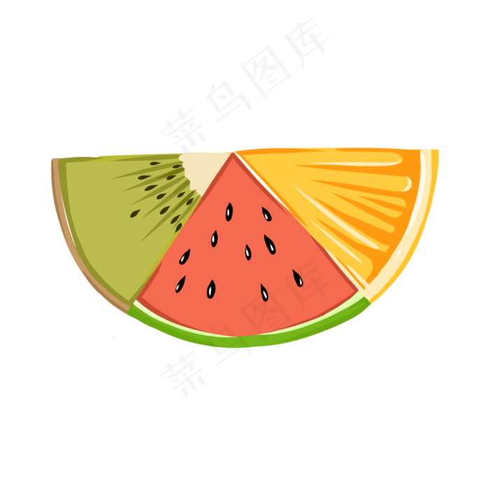 处暑水果混合水果