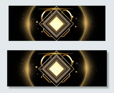 科技大气高端金属质感金色banner 科技大气高端金属质感金色banner