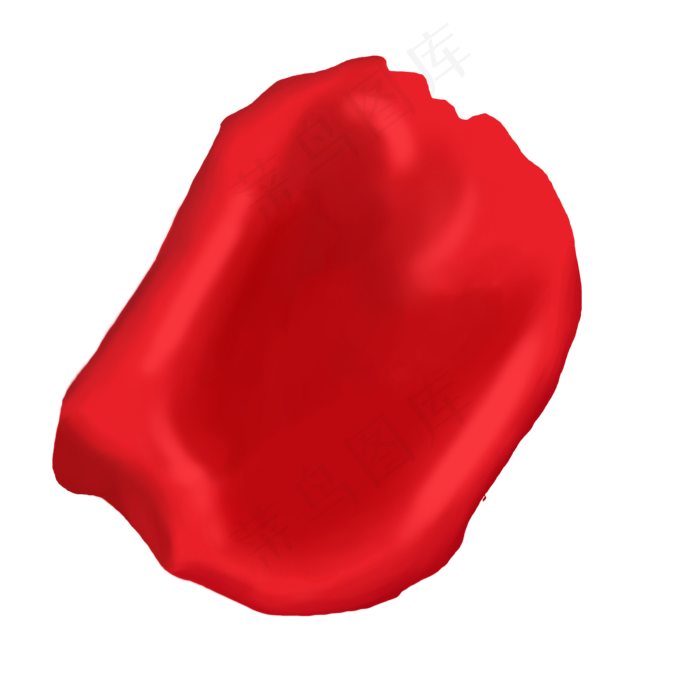 红色玫瑰花瓣卡通素材免费下载(2000X2000(DPI:300))psd模版下载