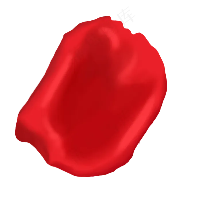 红色玫瑰花瓣卡通素材免费下载(2000X2000(DPI:300))psd模版下载