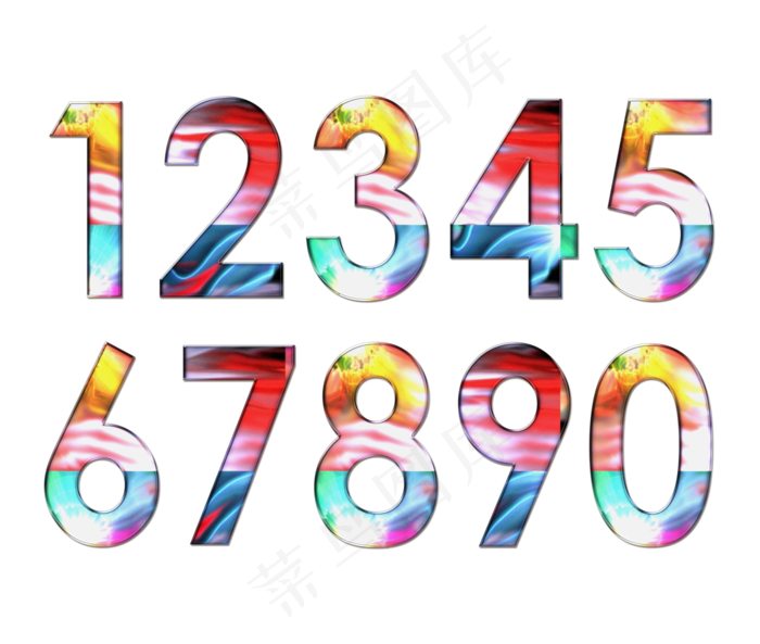 原创数字字体设计