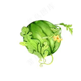 卡通西瓜PNG下载