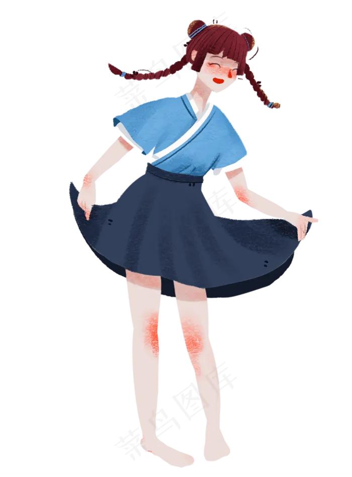 夏至大暑少女风