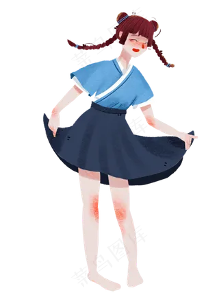 夏至大暑少女风