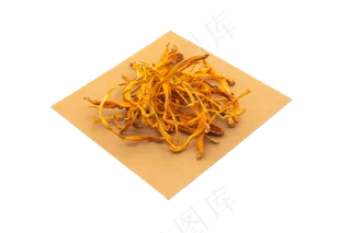 黄色药材冬虫夏草,免抠元素