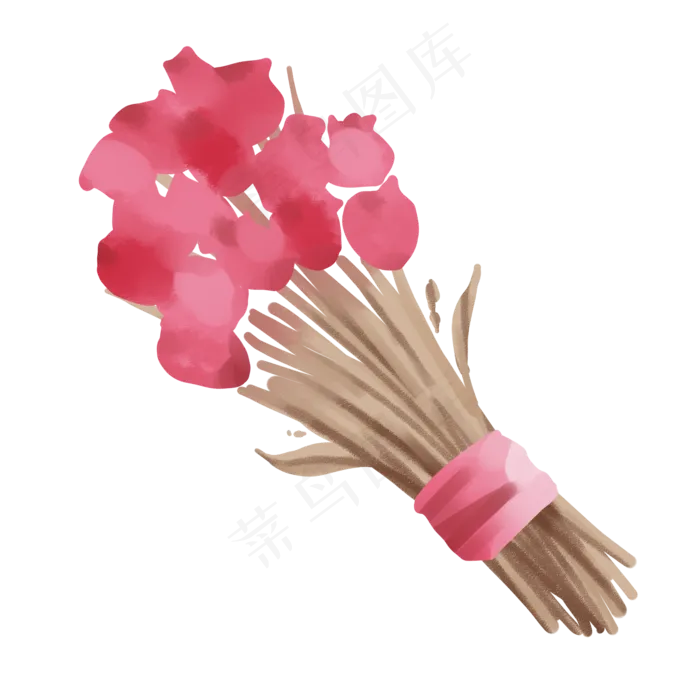 玫瑰花装饰(2000X2000(DPI:300))psd模版下载