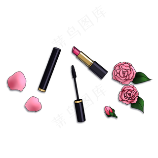 美妆玫瑰口红