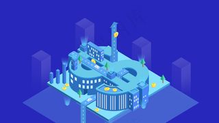 2.5D扁平商务办公年终奖奖金