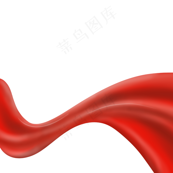 丝带红绸红色丝带