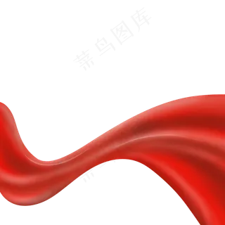 丝带红绸红色丝带