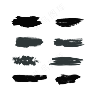 中国风手绘毛笔笔刷